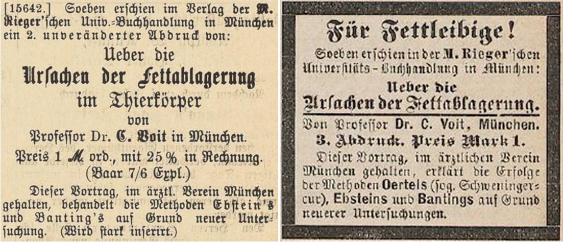 28_Boersenblatt für den deutschen Buchhandel_1884_03_27_Nr073_p1472_Fliegende Blaetter_81_1884_Nr2037_Beibl_p5_Banting_Ebstein_Oertel_Physiologie_Voit