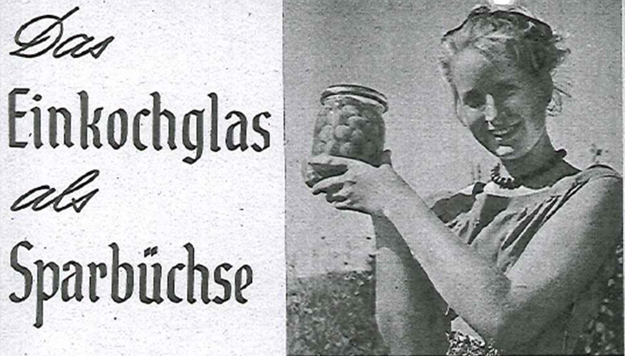 25_Die Frischhaltung_48_1954_H06_sp_Einmachen_Konservenglas_Hausfrau