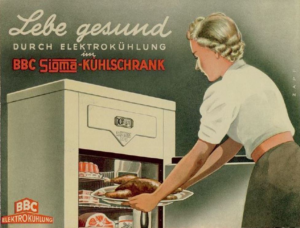 31_Lebe gesund_1939_Titelblatt_Kuehlschrank_Haushaltsgeraete_Elektrogeraete_BBC