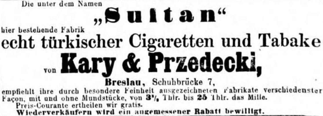 12_Kladderadatsch_20_1867_12_29_Nr59-60_p10_Zigaretten_Sultan_Przedecki_Breslau