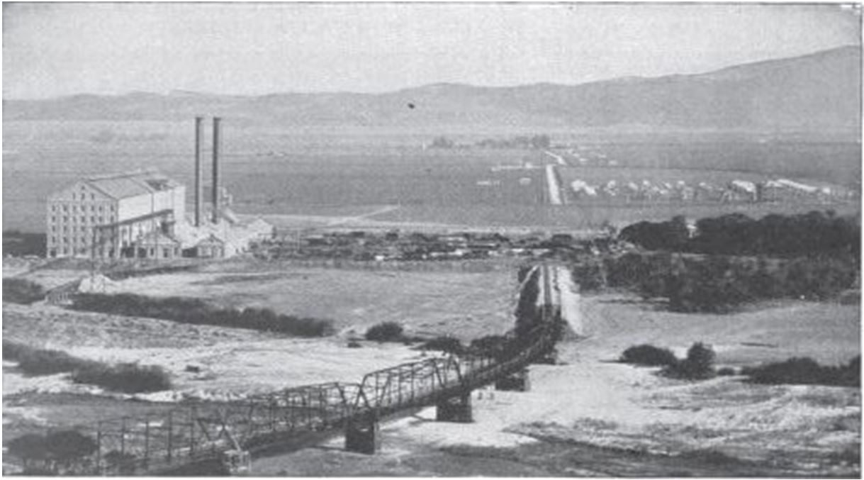 17_Myrick_1899_pVIII_Zuckerindustrie_Ruebenzucker_Salinas_Spreckels_Produktionsstaette