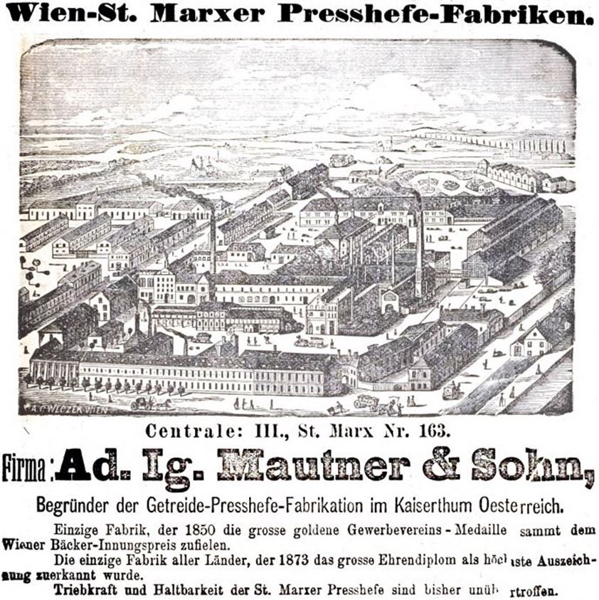 06_Wiener Baecker- und Mueller-Zeitung_03_1878_p007_Hefe_Presshefe_Mautner_Wien_Produktionsstaetten