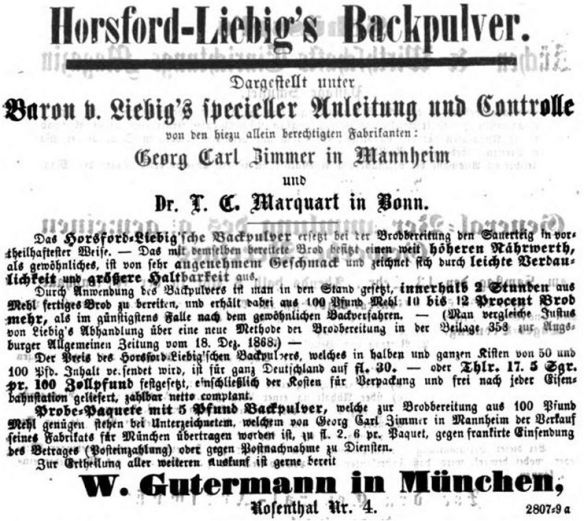 11_Bayerischer Kurier_1869_02_13_Nr044_p410_Backpulver_Horsford-Liebig_Gutermann