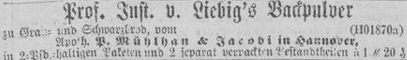 28_Koelnische Zeitung_1877_12_15_Nr348_p4_Backpulver_Liebig_Versandapotheke_Muehlhan-Jacobi_Hannover
