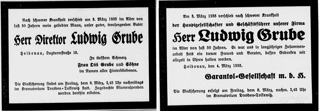 31_Dresdner Nachrichten_1935_03_05_Nr108_p14_Unternehmer_Ludwig-Grube_Todesanzeigen_Garantol_Heidenau