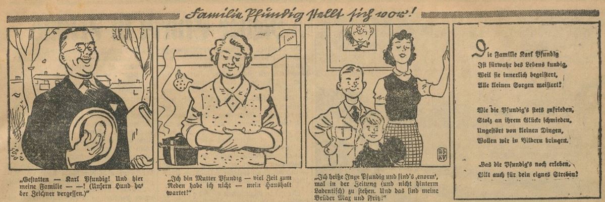01_St. Poeltner Zeitung_1940_01_05_Nr01_p05_Familie-Pfundig_Comic_Heimatfront