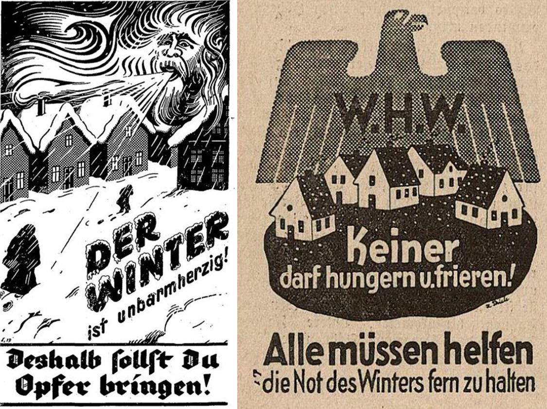 04_Baruther Anzeiger_1936_01_13_Nr014_Beil._p2_Die Bewegung_04_1936_Nr06_p02_Winter_Kaelte_Not_Winterhilfswerk_Frieren