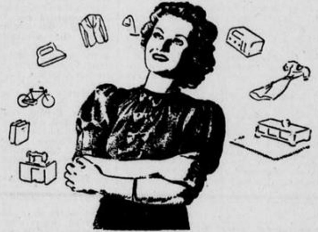 12_General-Anzeiger für Bonn und Umgegend_1941_01_02_Nr16950_p5_WKII_Konsumwuensche_Konsumgesellschaft_Hausfrau_Kommerzialisierung