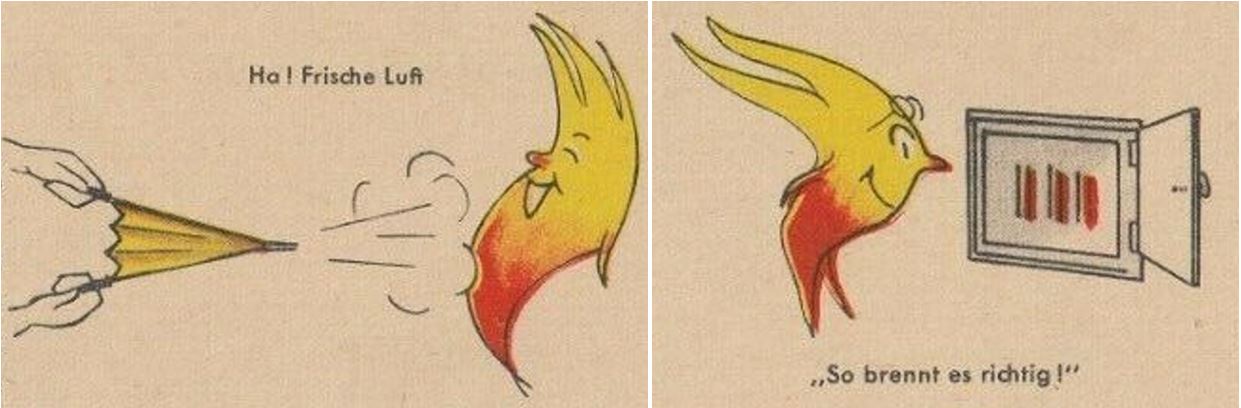 20_Heize_1940_p07_p10_Heizen_Energiesparen_Flaemmchen_Feuermachen_Ofen