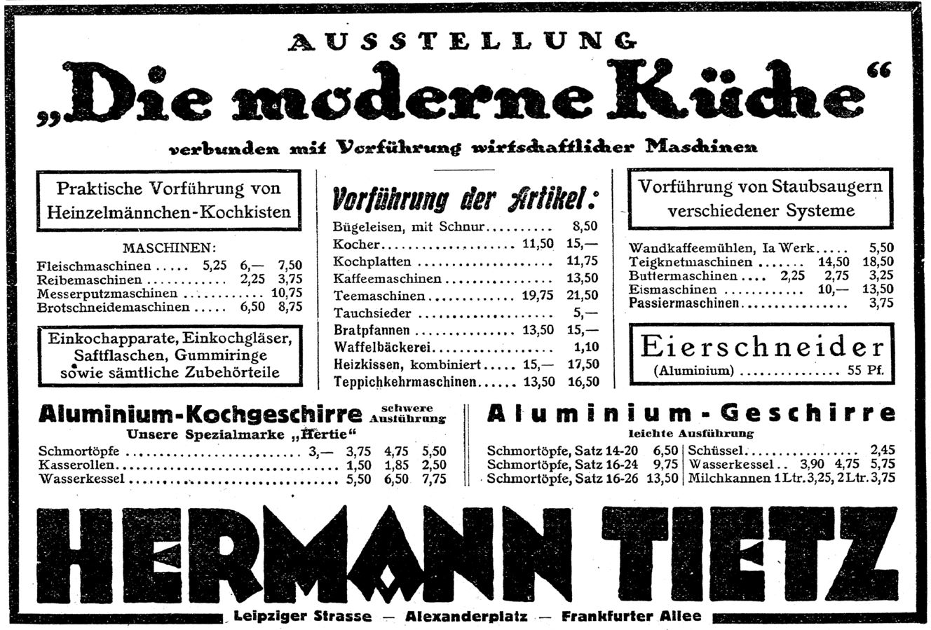 36_C.V.-Zeitung_03_1924_p271_Warenhaus_Haushaltsgeraete_Kochkiste_Heinzelmaennchen_Elektrogeraete_Hermann-Tietz_Ausstellung_Hertie