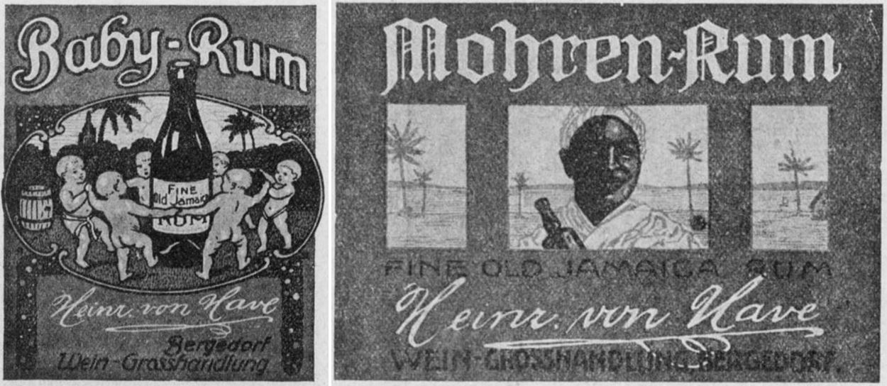 16_Deutscher Reichsanzeiger_1912_01_26_Nr025_p18_Spirituosen_Rum_Jamaikarum_Von-Have_Bergedorf_Baby-Rum_Mohren-Rum_Schwarze