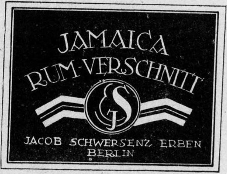 18_Deutscher Reichsanzeiger_1921_03_21_Nr068_p16_Spirituosen_Rum_Rumverschnitt_Jacob-Schwersenz_Berlin