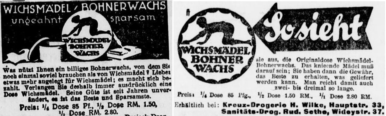 43_General-Anzeiger für Bonn und Umgebung_1928_04_19_Nr13100_p03_Wittener Tageblatt_1928_05_03_Nr104_p4_Putzmittel_Bohnerwachs_Wichsmaedel