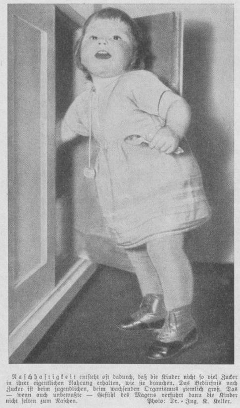 05_Die Frau und Mutter_21_1932_H09_p15_Kinderernaehrung_Zucker_Naschhaftigkeit