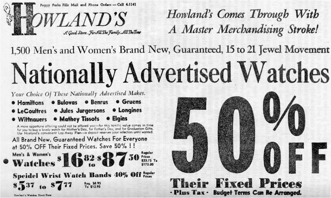 15_Resale_1952_p296_Sonderangebote_Discounter_Uhren_Preisbindung_Kommerzialisierung