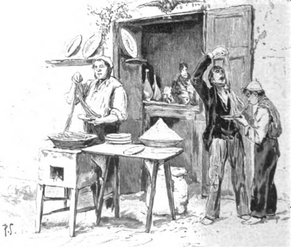 27_Gartenlaube_1898_p0852_Fastfood_Nudeln_Makkaroni_Straßenverkaeufer_Neapel