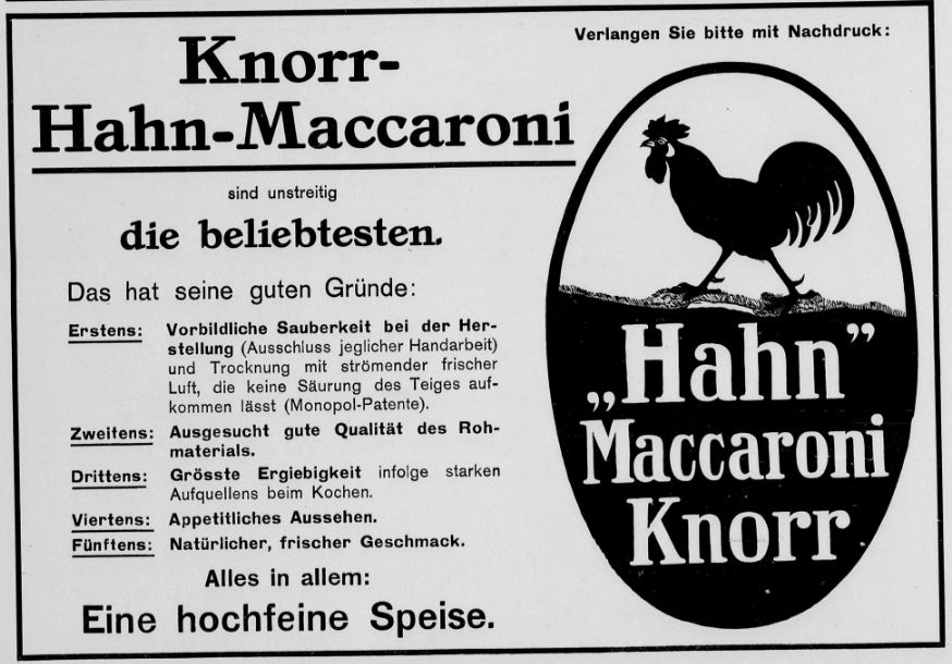 38_Der Welt-Spiegel_1912_02_11_p06_Nudeln_Makkaroni_Knorr_Hahn