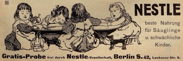 02_Sonntags-Zeitung fürs Deutsche Haus_13_1909-10_H01_Praktische Mitteilungen_p09_Säuglingsernaehrung_Kindermehl_Brei_Nestle