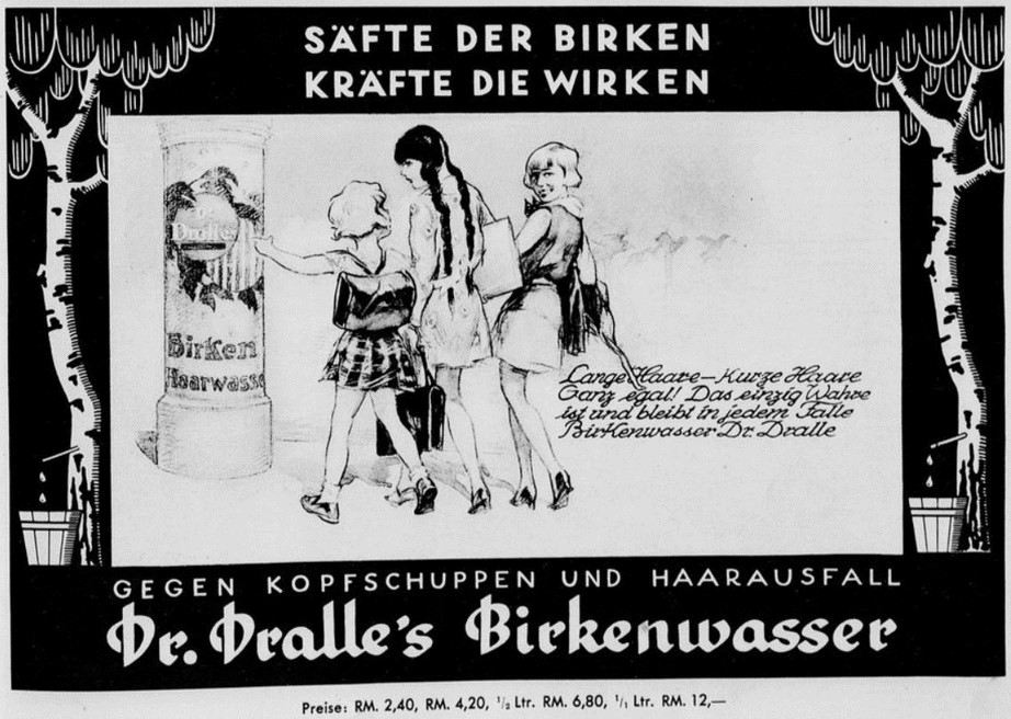 15_Der Welt-Spiegel_1930_06_29_Nr26_p07_Haarpflege_Haarwasser_Birkenwasser_Dr-Dralle_Teenager_Jugend