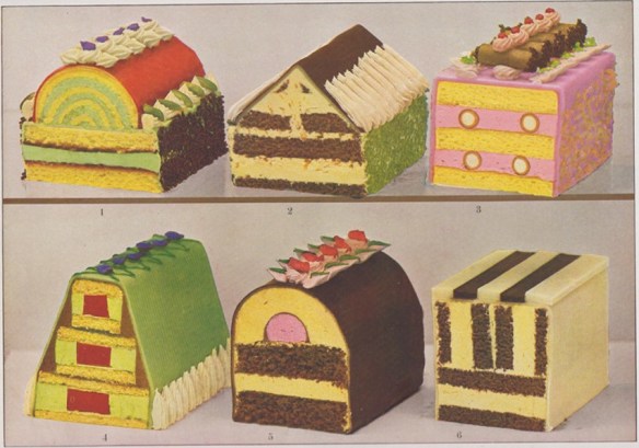 23_Weber_1927_Taf30_Konditorei_Suesswaren_Cremeschnitten