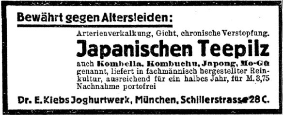 26_C.V.-Zeitung_08_1929_p212_Versandgeschaeft_Teepilz_Kombucha_Dr-Klebs_Muenchen