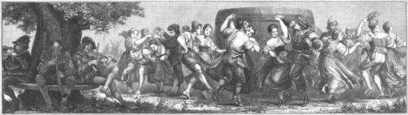 01_Illustrirte Zeitung_60_1873_p52_Geselligkeit_Tanz_Fest_Volksfest