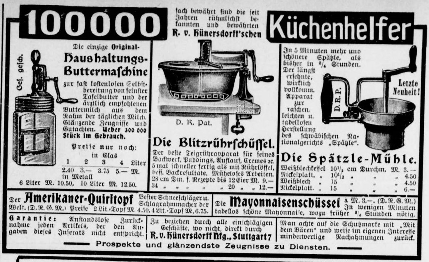 35_Haus Hof Garten_45_1905_Nr45_p433_Spaetzlemuehle_Huenersdorff_Stuttgart