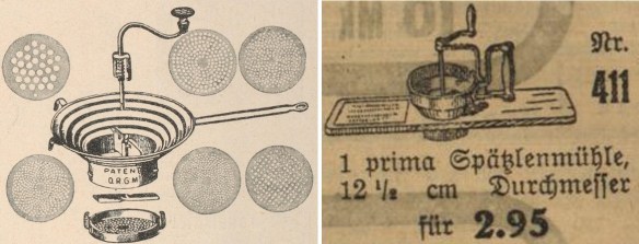 37_Das Buch fuer Alle_41_1906_np564_Der Volksfreund_1912_12_03_Nr283_p15_Passiermaschine_Johann-Schmetz_Wien_Versandgeschäft_Spaetzlemuehle_Maier-Landauer_Ravensburg