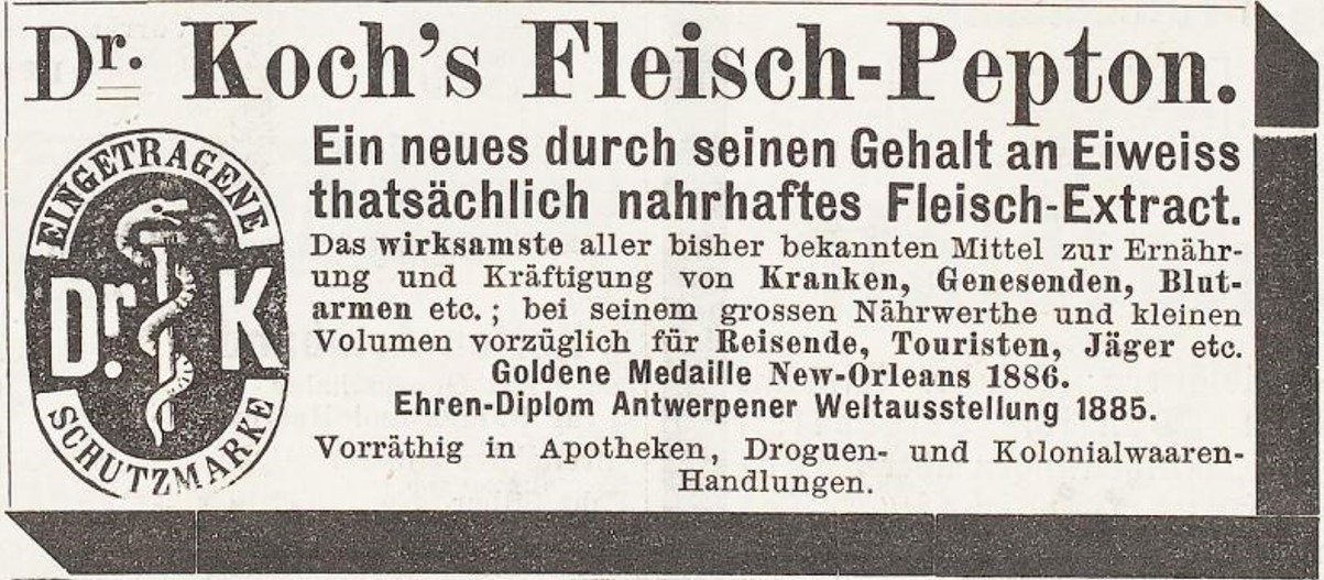 04_Fliegende Blaetter_085_1886_Nr2139_Beibl1_p2_Naehrmittel_Kraeftigungsmittel_Pepton_Fleischpepton_Dr-Koch_Fleischextrakt