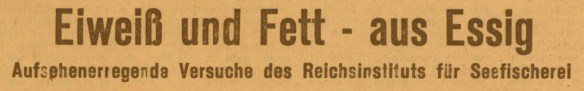 13_Hakenkreuzbanner_1938_09_18_Nr432_p15_Ersatzmittel_Seefisch_Essig_Eiweiss