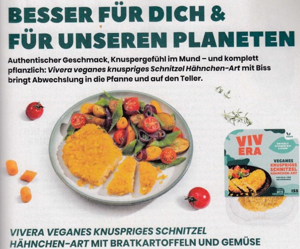 20_Mit Liebe 2024_Nr01_p21_Ersatzmittel_Fleischersatz_Gefluegelersatz_Schnitzel_Vivera