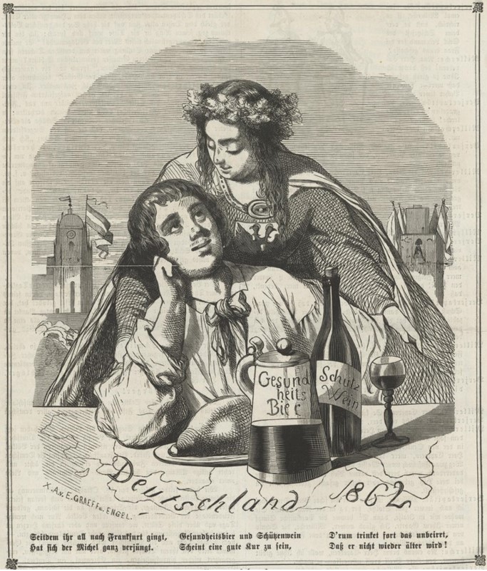 10_Frankfurter Latern_03_1862_p108_Malzextrakt_Gesundheitsbier_Wein_Wein_Germania