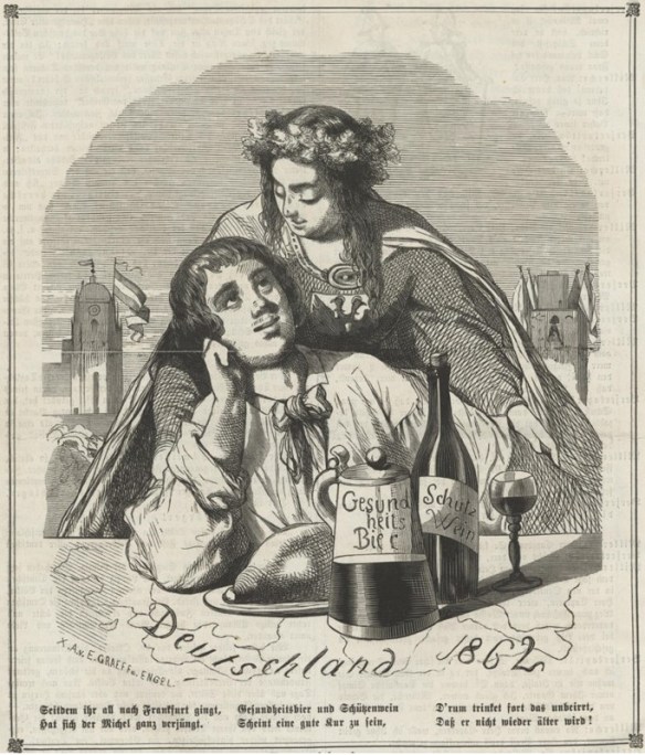 10_Frankfurter Latern_03_1862_p108_Malzextrakt_Gesundheitsbier_Wein_Wein_Germania