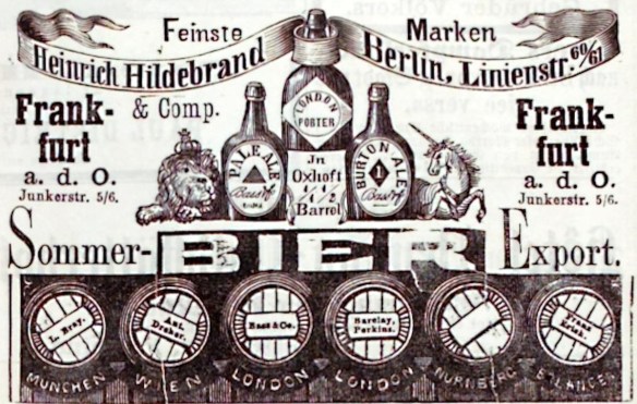 16_Kladderadatsch_26_1873_Nr25_Beibl1_p1_Bier_Porter_Ale_Heinrich-Hildebrand_Frankfurt-O