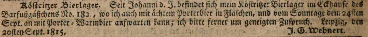 17_Leipziger Zeitung_1815_09_23_Nr186_p2218_Bier_Porter_Koestritzer