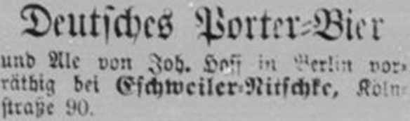 39_Echo der Gegenwart_1873_04_05_Nr095_p3_Bier_Ale_Deutscher-Porter_Johann-Hoff