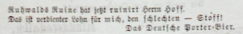 50_Kladderadatsch_016_1873_p134_Bier_Bierqualitaet_Deutscher-Porter_Schloß-Ruhwald