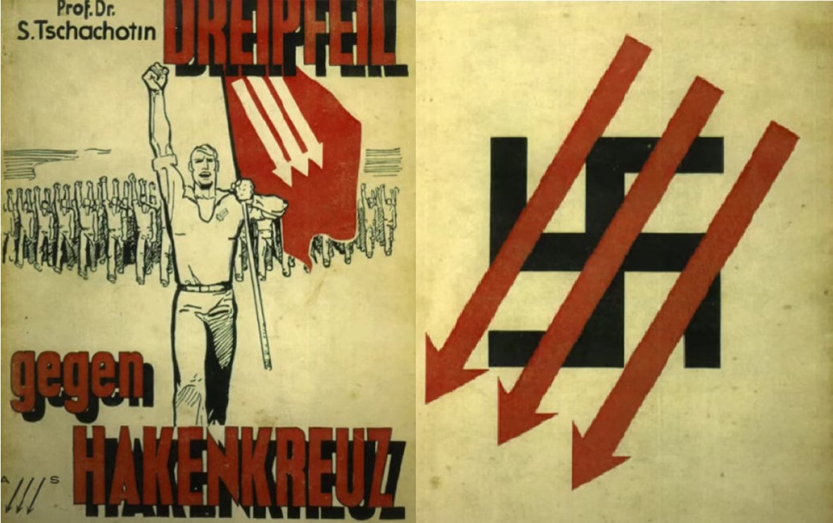 11_Tschachotin_1933_pI_Ebd_pIV_Eiserne-Front_Dreipfeil_Symbolpolitik