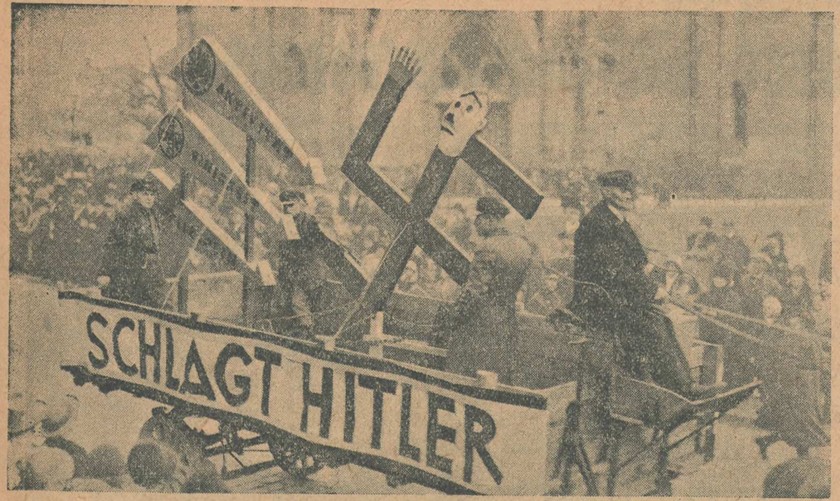 17_Das Reichsbanner_09_1932_04_09_Nr15_p116_Reichspraesidentenwahl_Eiserne-Front_Magdeburg_Massenveranstaltung_Drei-Pfeile_Hitler