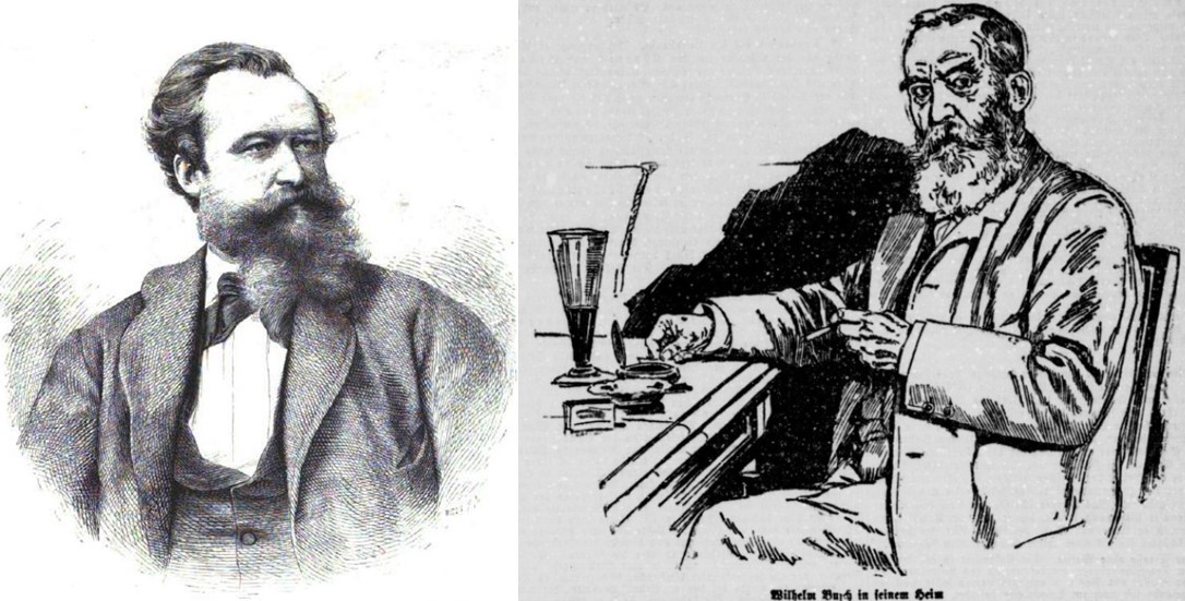 08_Ueber Land und Meer_31_1874_p461_Das Deutsche Blatt_1907_04_14_Nr101_p05_Schriftsteller_Graphiker_Wilhelm-Busch