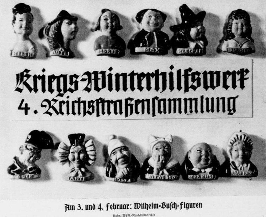 23_Die Glocke am Sonntag_13_1940_Nr05_p1_WHW_Reichsstrassensammlung_Abzeichen_Wilhelm-Busch_Winterhilfswerk