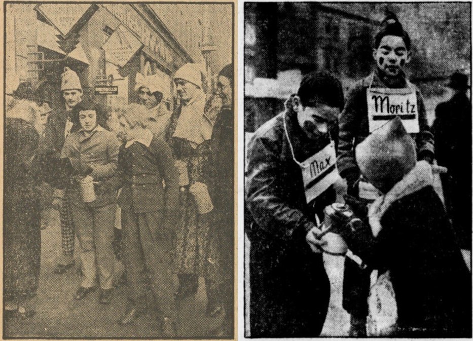 32_Hannoverscher Kurier_1940_2_6_Nr36_p4_Der Grafschafter_1940_2_6_Nr31_p4_WHW_Reichsstrassensammlung_Wilhelm-Busch_Max-und-Moritz_Witwe Bolte_Laempel_Hannover