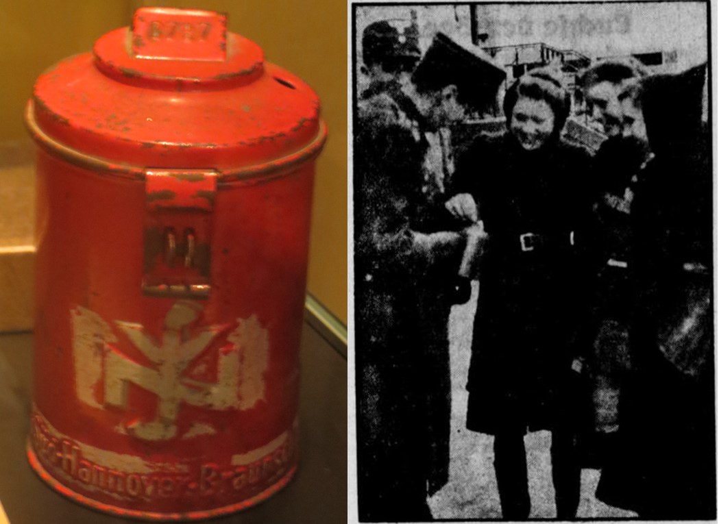 36_Uwe Spiekermann_Tremonia_1940_02_05_Nr30_p3_WHW_Winterhilfswerk_Sammelbuechse_NSV_Reichsstrassensammlung