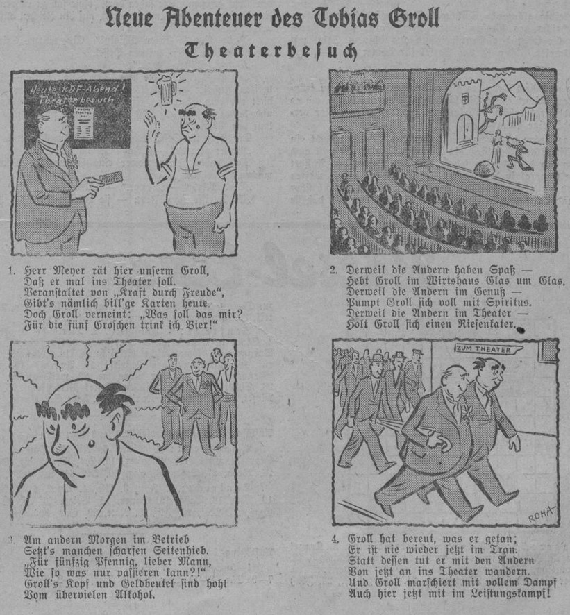 38_Hoextersche Zeitung_1938_11_19_Nr270_p13_Tobias-Groll_Theater_Franz-Roha_Leistungskampf-der-deutschen-Betriebe_Comic