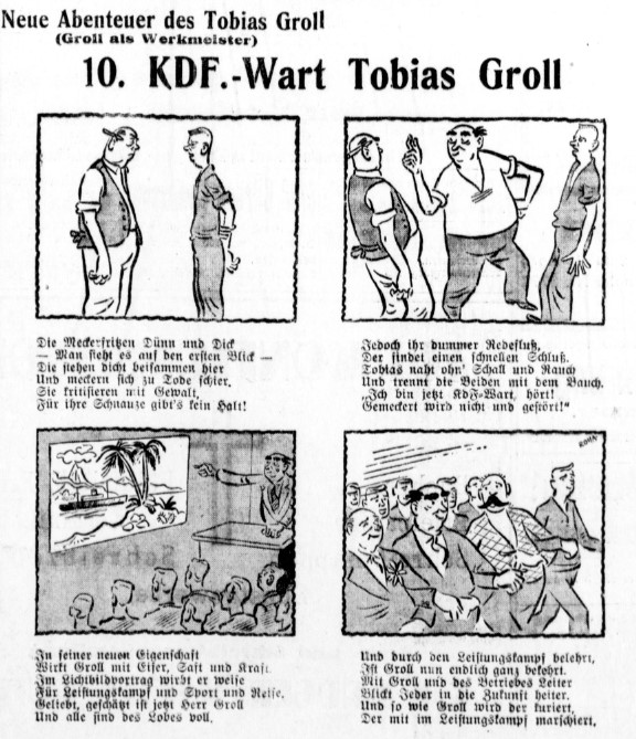 39_Wittener Tageblatt_1939_02_21_Nr044_p5_Tobias-Groll_KdF-Wart_Franz-Roha_Leistungskampf-der-deutschen-Betriebe_Comic